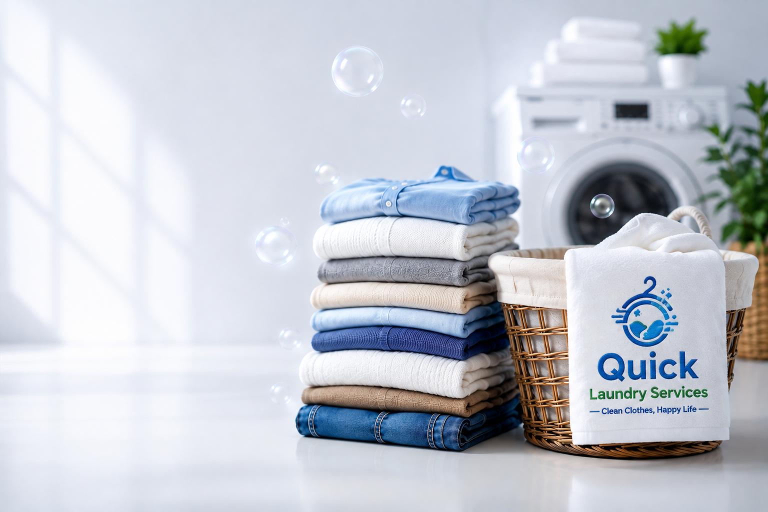 Quick Laundry Services Background